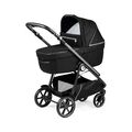 עגלה תינוק ולוצה   Veloce 2024  1 - שחור Black Shine פג פרגו