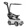 בימבה מוזיקלית וטיולון מרצדס 2 ב-1 מבית Bali Toy - צבע לבן