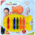 סט צבעים מחיקים לאמבטיה עם מתקן וספוג מחיקה פיט טויז
