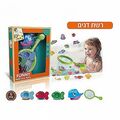 משחק אמבטיה הדייג הצעיר – רשת דייג ודמויות לאמבטייה Pit Toys