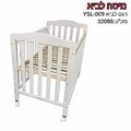 מיטת מטר לתינוק דגם:לביא  100/63 צבע לבן בייבי מישל B.M