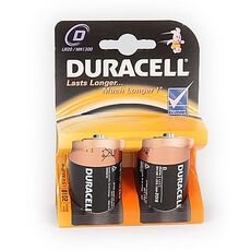 סוללות אלקלין איכותיות מבית Duracell D