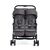 עגלת תאומים/אחים קלה במיוחד Aire Twin אייר טווין - Dark Pewter אפור גואי