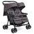עגלת תאומים/אחים קלה במיוחד Aire Twin אייר טווין - Dark Pewter אפור גואי