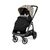 עגלה תינוק ולוצה Veloce 2024   1 הכוללת מנגנון קיפול ביד אחת - שחור/זהב Graphic Gold פג פרגו