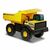 משאית עפר צהובה גדולה ממתכת tonka