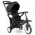 תלת אופן מתקפל סופר קומפקטי  סמארטפולד STR5 Smartfold דגם 2023 - שחור/לבן סמארט טרייק