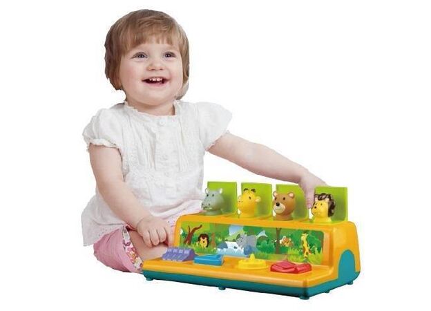 משחק חיות קופצות ספארי קלאסיI"am toys