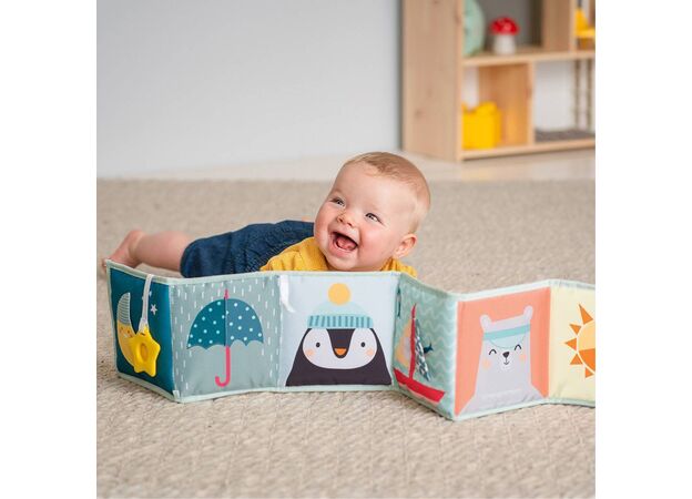 ספר עגלה ופעילות דו-צדדי דב קוטב טף טויס Taf Toys