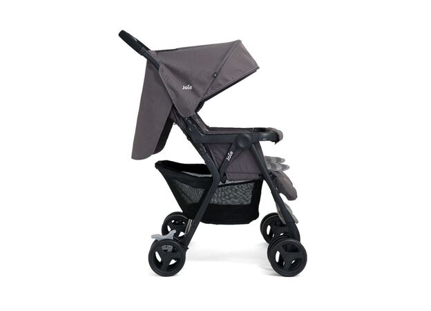 עגלת תאומים/אחים קלה במיוחד Aire Twin אייר טווין - Rosy and Sea כחול/ורוד  גואי
