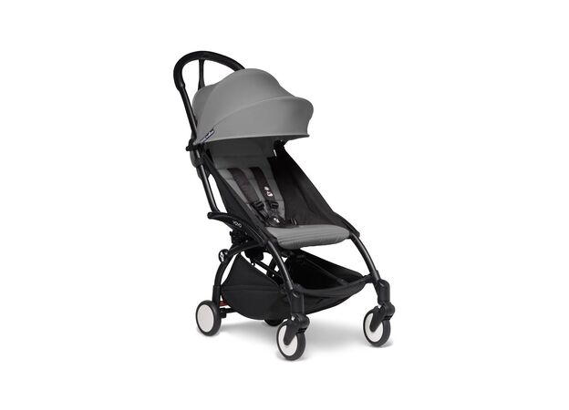 טיולון מאושר לעלייה למטוס יויו YOYO² - אפור Grey בייבזן