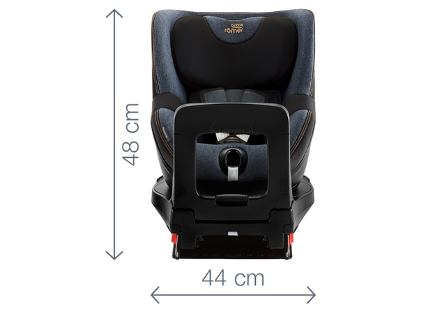 כסא בטיחות מסתובב 360 DUALFIX i-SIZE - אפור ברייטקס רומר