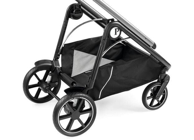 עגלה תינוק ולוצה Veloce 2024  1 הכוללת מנגנון קיפול ביד אחת - אפור בהיר Moonstone פג פרגו
