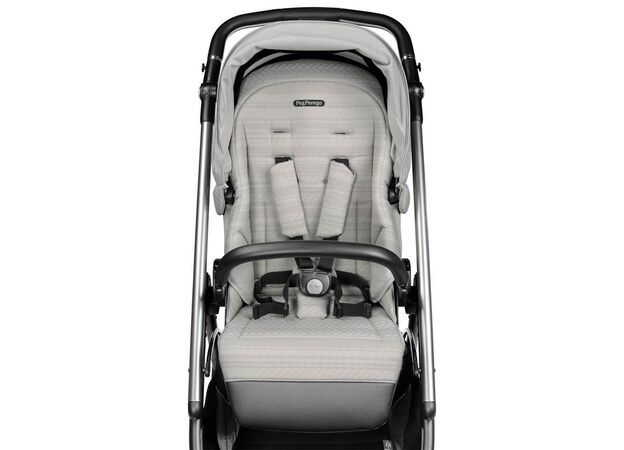 עגלה תינוק ולוצה Veloce 2024  1 הכוללת מנגנון קיפול ביד אחת - אפור בהיר Moonstone פג פרגו