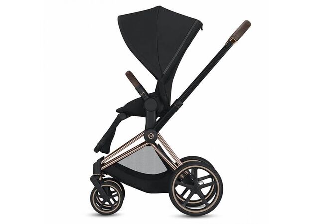 עגלת פריאם 4 Priam - שחור Deep Black  סייבקס