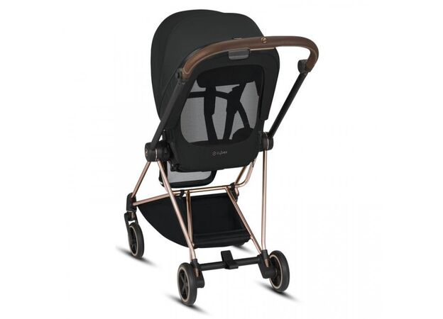 עגלת מיוס 3 Mios - שחור מלאנג Stardust Black סייבקס