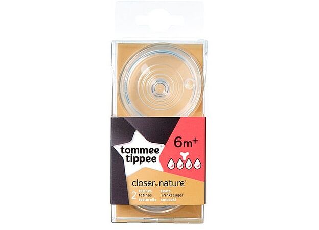 פטמות למזון סמיך הכי טבעי Tommee tippee