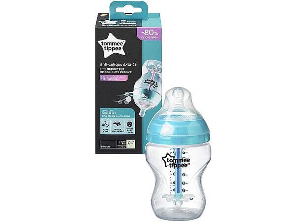 טומי טיפי בקבוק אנטי קוליק לתינוק +0 260 מ"ל tommee tippee