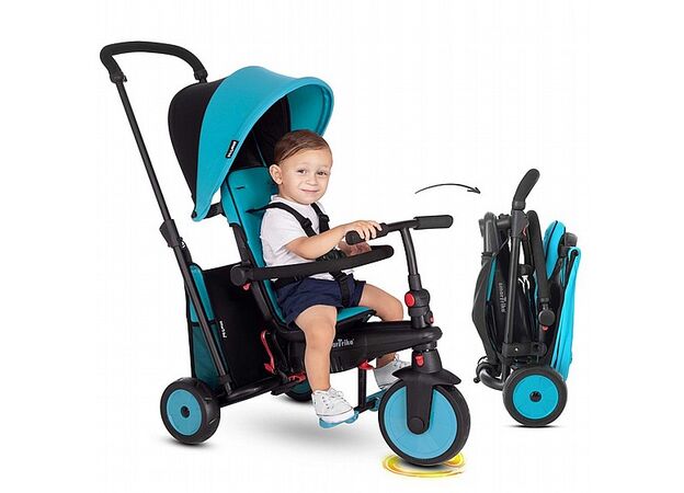 תלת אופן מתקפל סופר קומפקטי 6 ב 1 סמארטפולד STR3 Smartfold דגם 2022 משופר סמארט טרייק