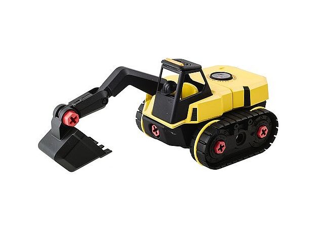 מחפרון מודולארי עם כף, דמות ומברג - 21 חלקים Stanley Jr