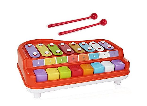 קסילופון פסנתר 2 ב 1 באלי טוי BALI TOY