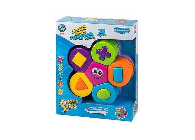 השחלת צורות הנדסיות BALI TOY