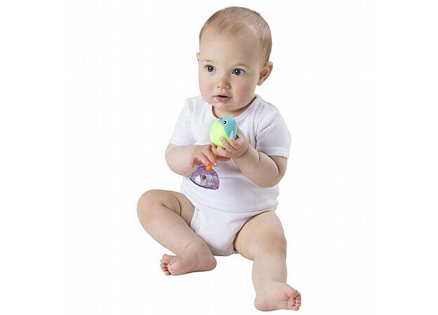 רעשן פינגווין עם תאורה - PLAYGRO