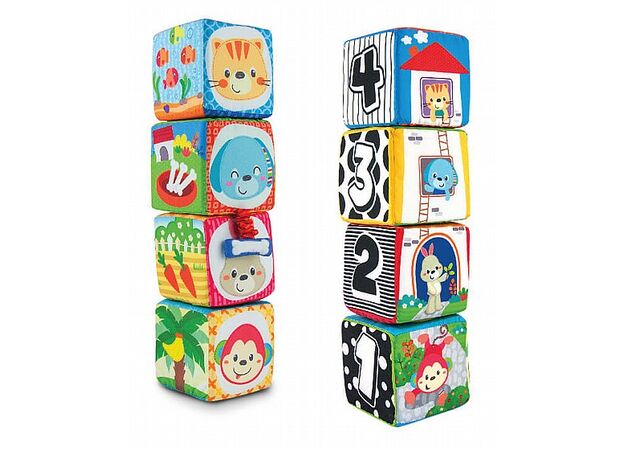 קוביות משחק מבד לתינוק WINFUN