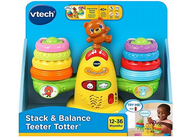 מאזניים  מנגנות ומאירות ללימוד מספרים, צבעים והפכים Vtech