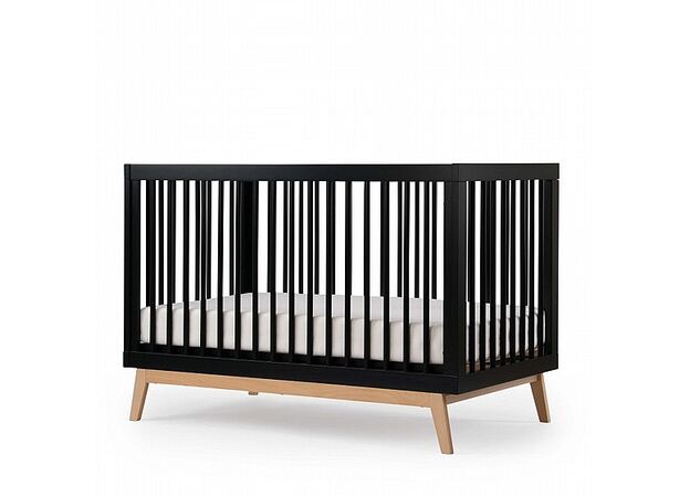 מיטה ריי שחור טבעי SEGAL BABY