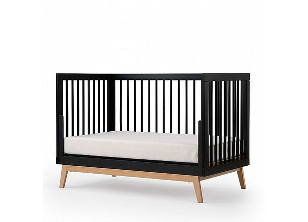 מיטה ריי שחור טבעי SEGAL BABY